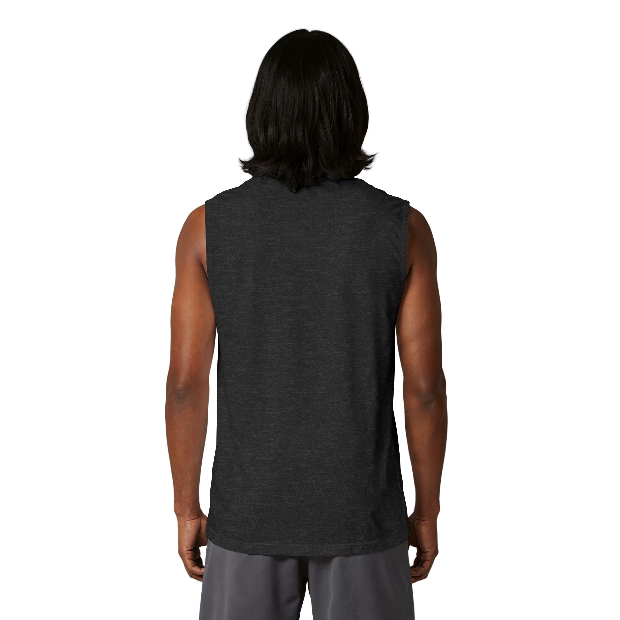 Lex Bowling Muscle Tank — Retro Metallic Logo Sleeveless Shirt for Bowlers
