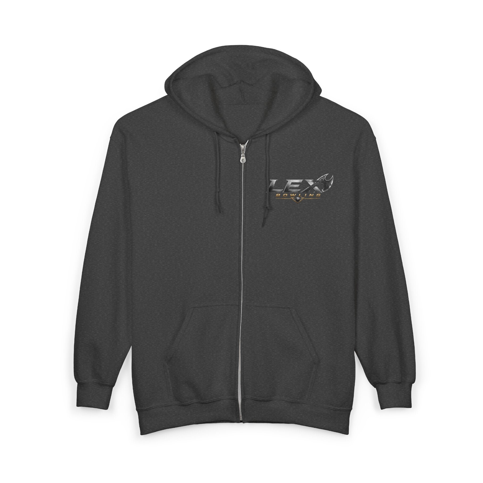 Lex Bowling Logo Zip Hoodie