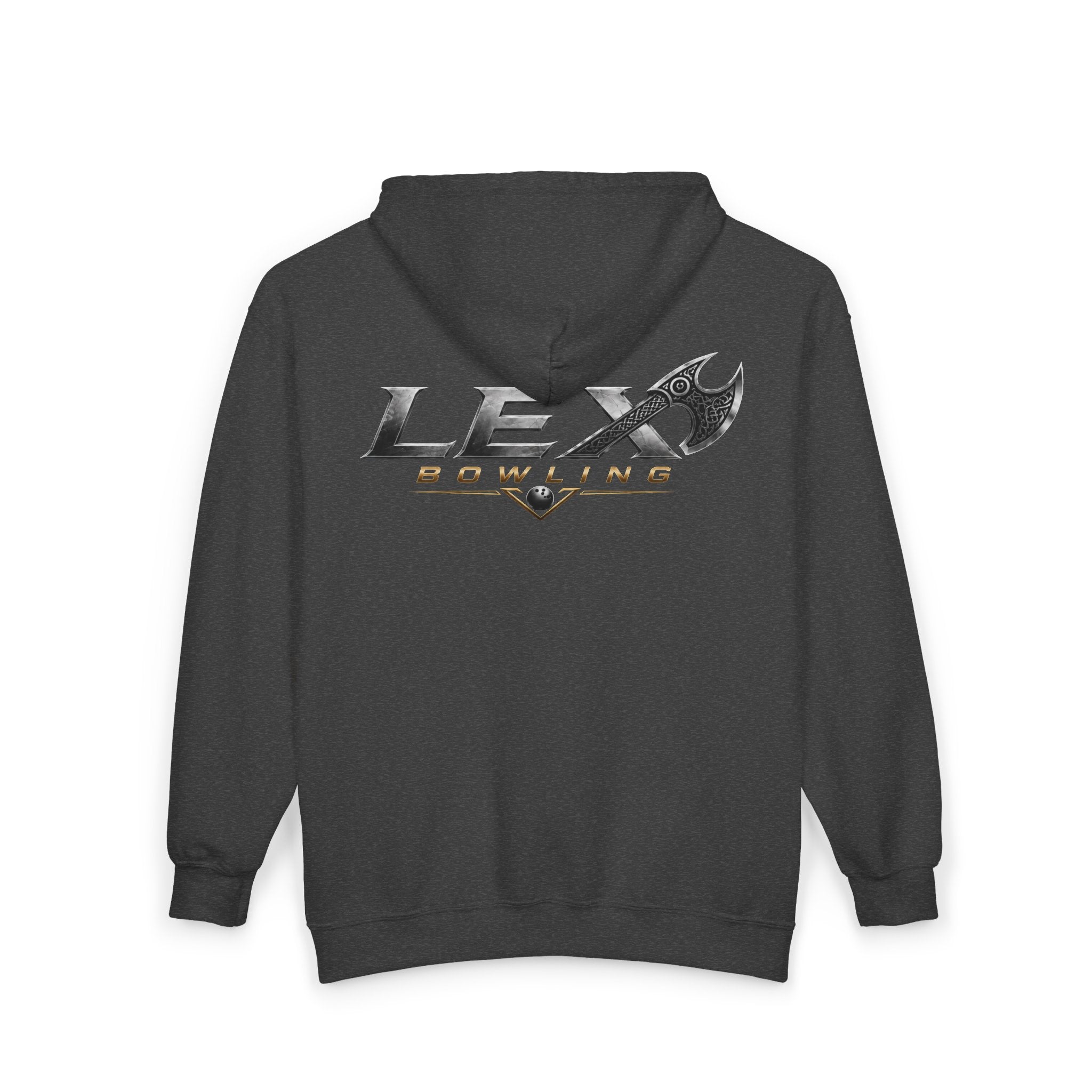Lex Bowling Logo Zip Hoodie