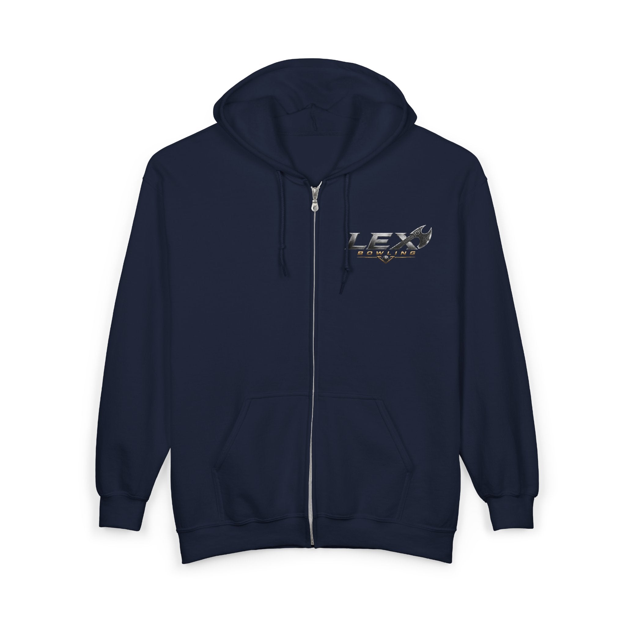 Lex Bowling Logo Zip Hoodie