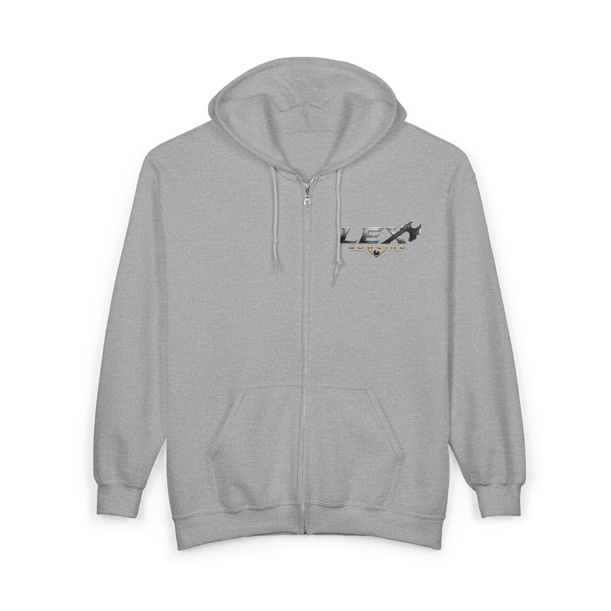 Lex Bowling Logo Zip Hoodie