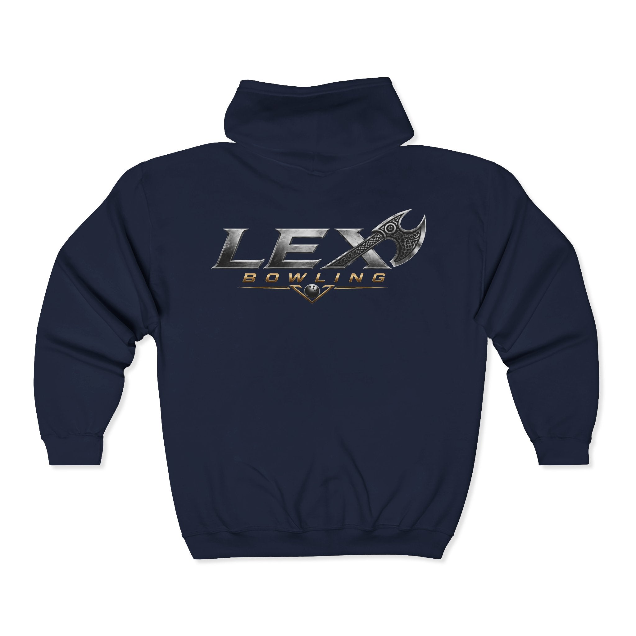Lex Bowling Logo Zip Hoodie