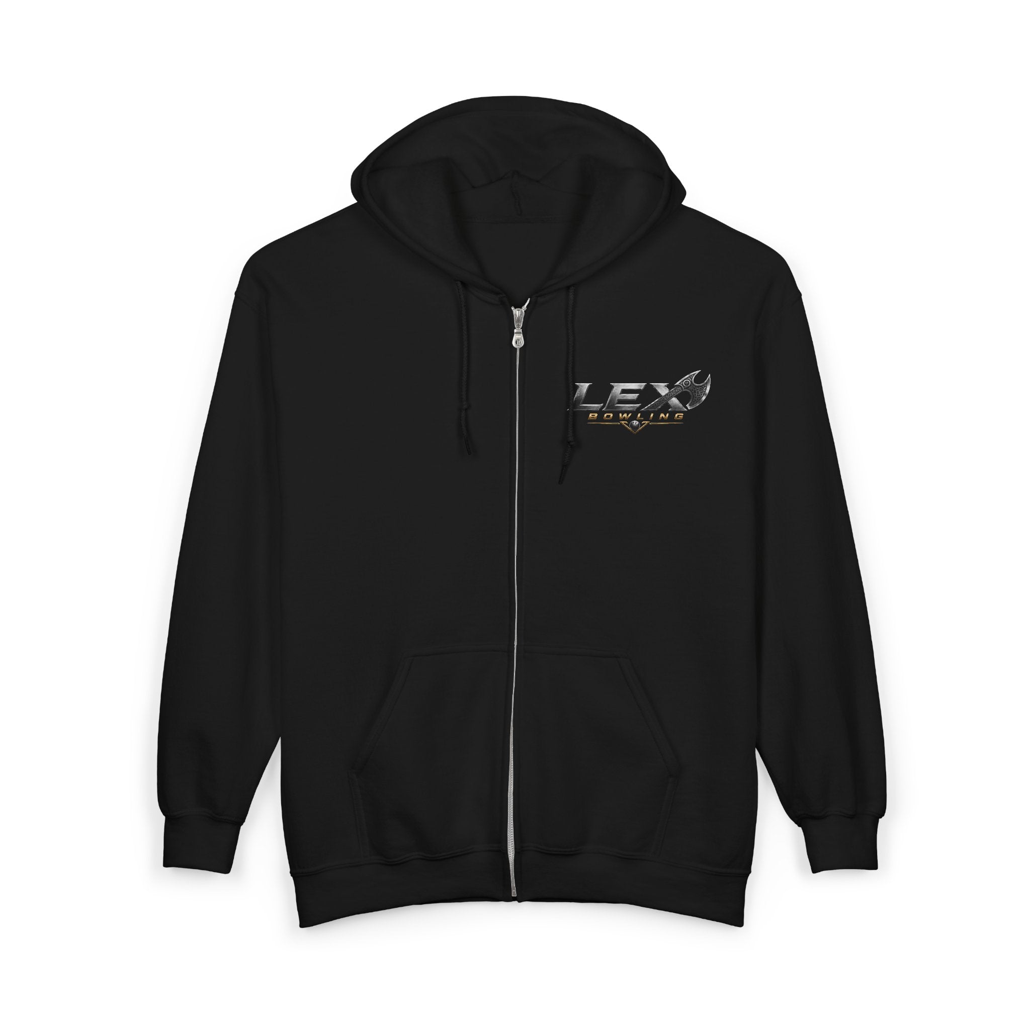 Lex Bowling Logo Zip Hoodie