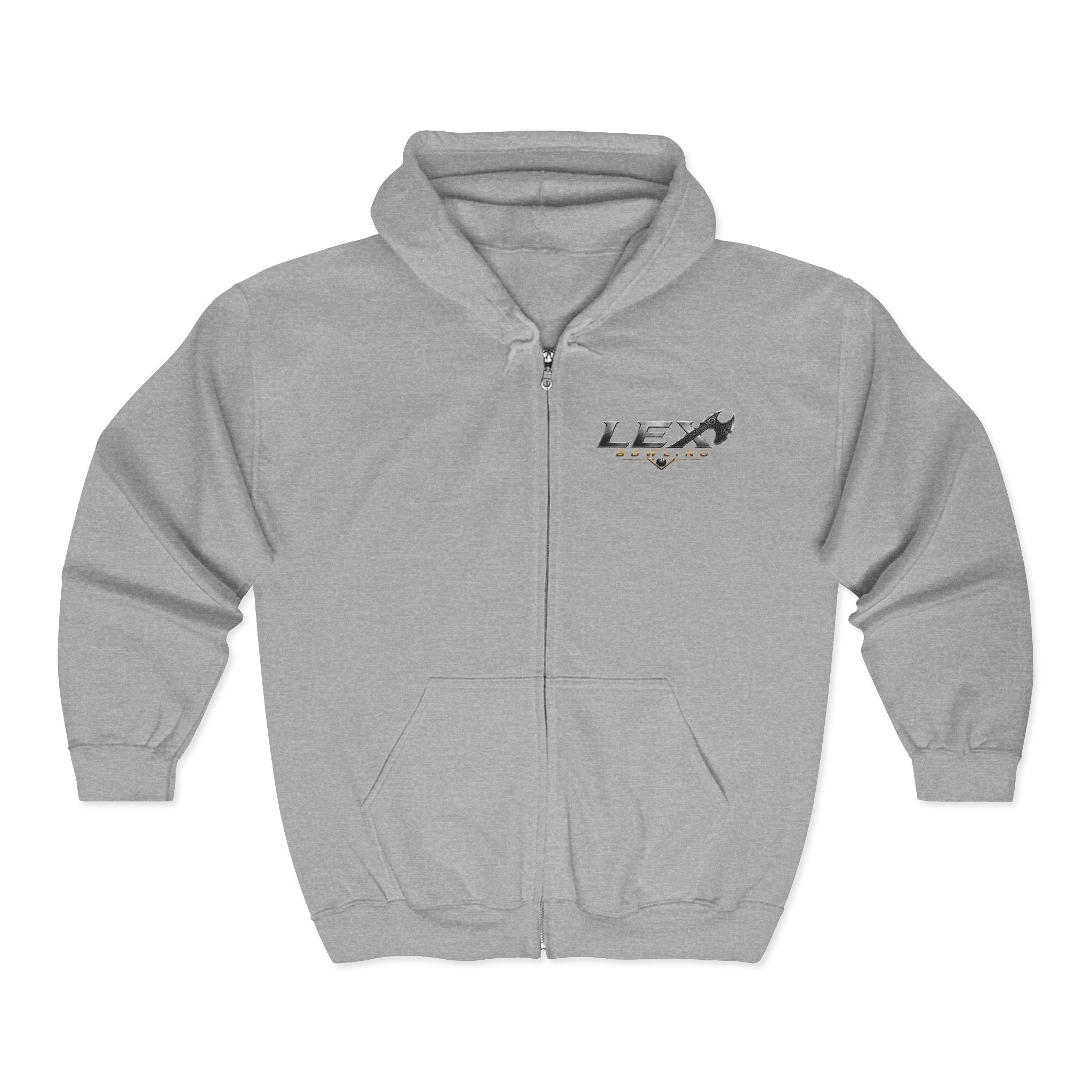 Lex Bowling Logo Zip Hoodie