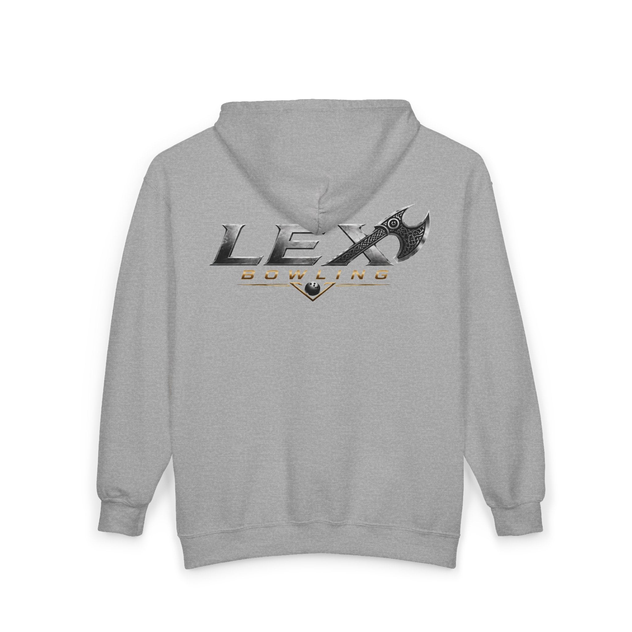 Lex Bowling Logo Zip Hoodie