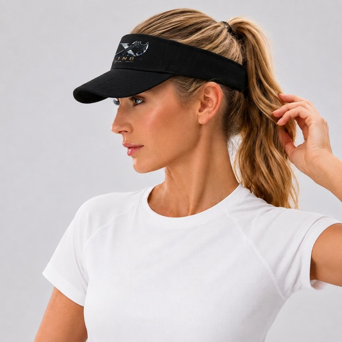 LEX Bowling Adjustable Performance Sun Visor Cap for Bowling, Golf, Tennis & Outdoor Sports
