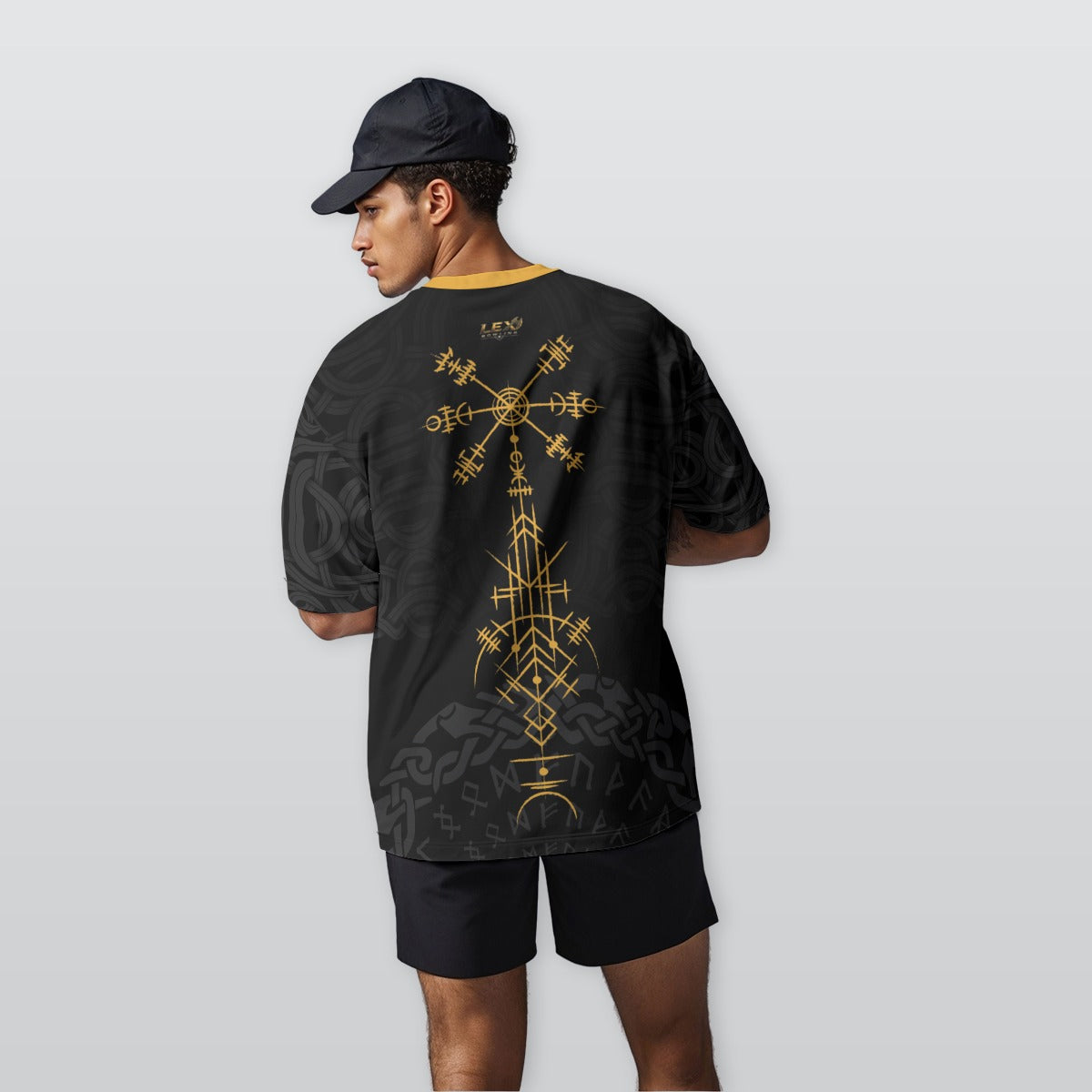 Lex Bowling Men's Club Graphic Performance Short Sleeve Athletic Crewneck T-Shirt