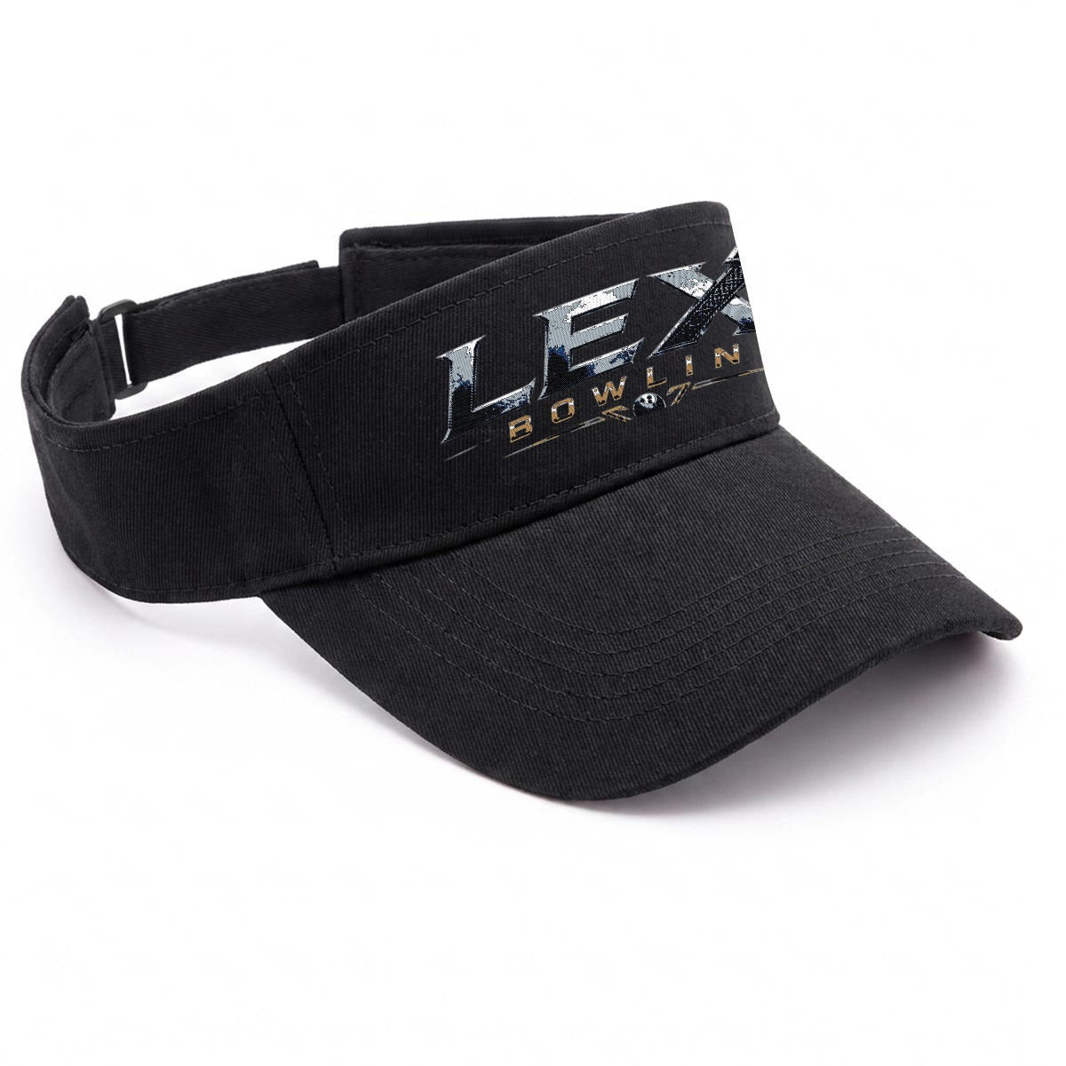 LEX Bowling Adjustable Performance Sun Visor Cap for Bowling, Golf, Tennis & Outdoor Sports
