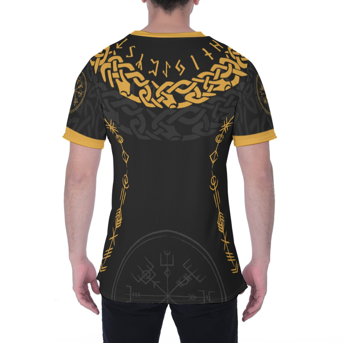 LEX Bowling Men's Performance Athletic Crewneck T-Shirt Bowling Training & Everyday Wear