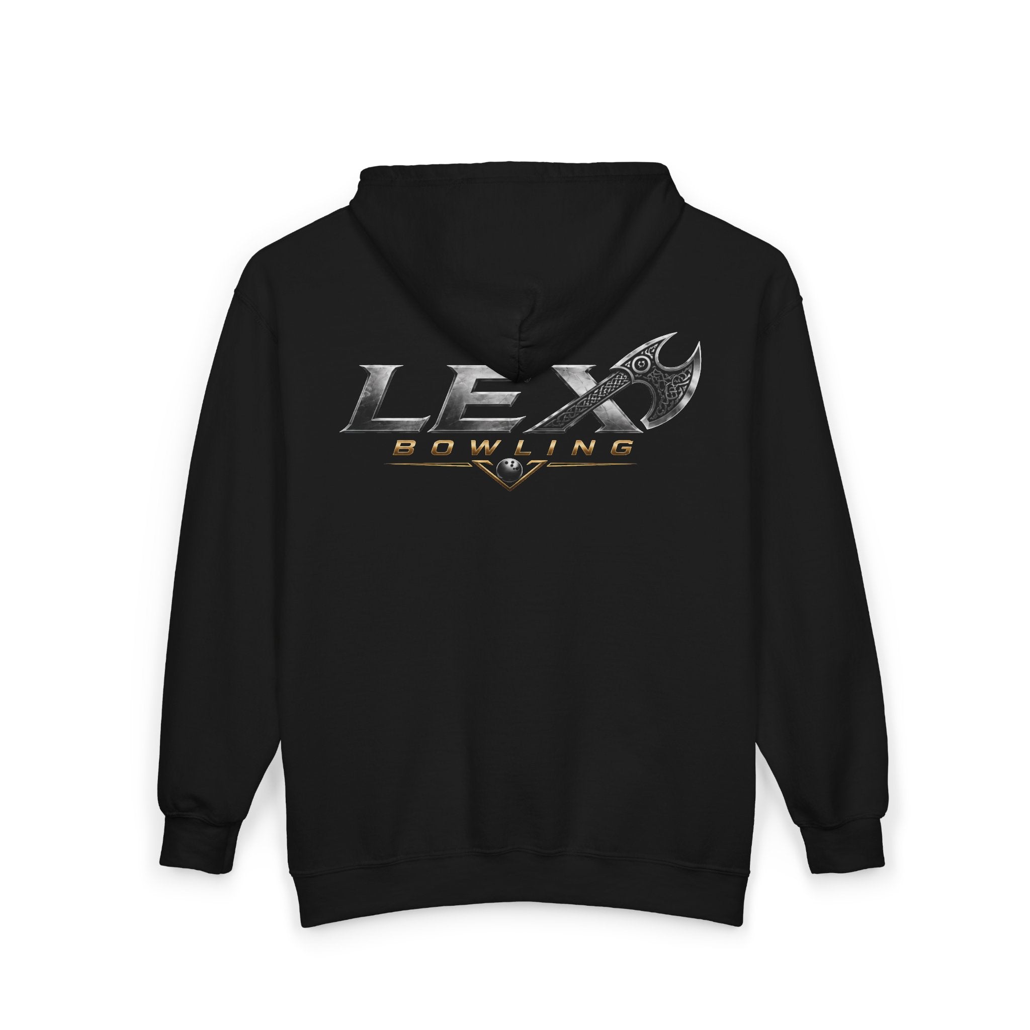 Lex Bowling Logo Zip Hoodie