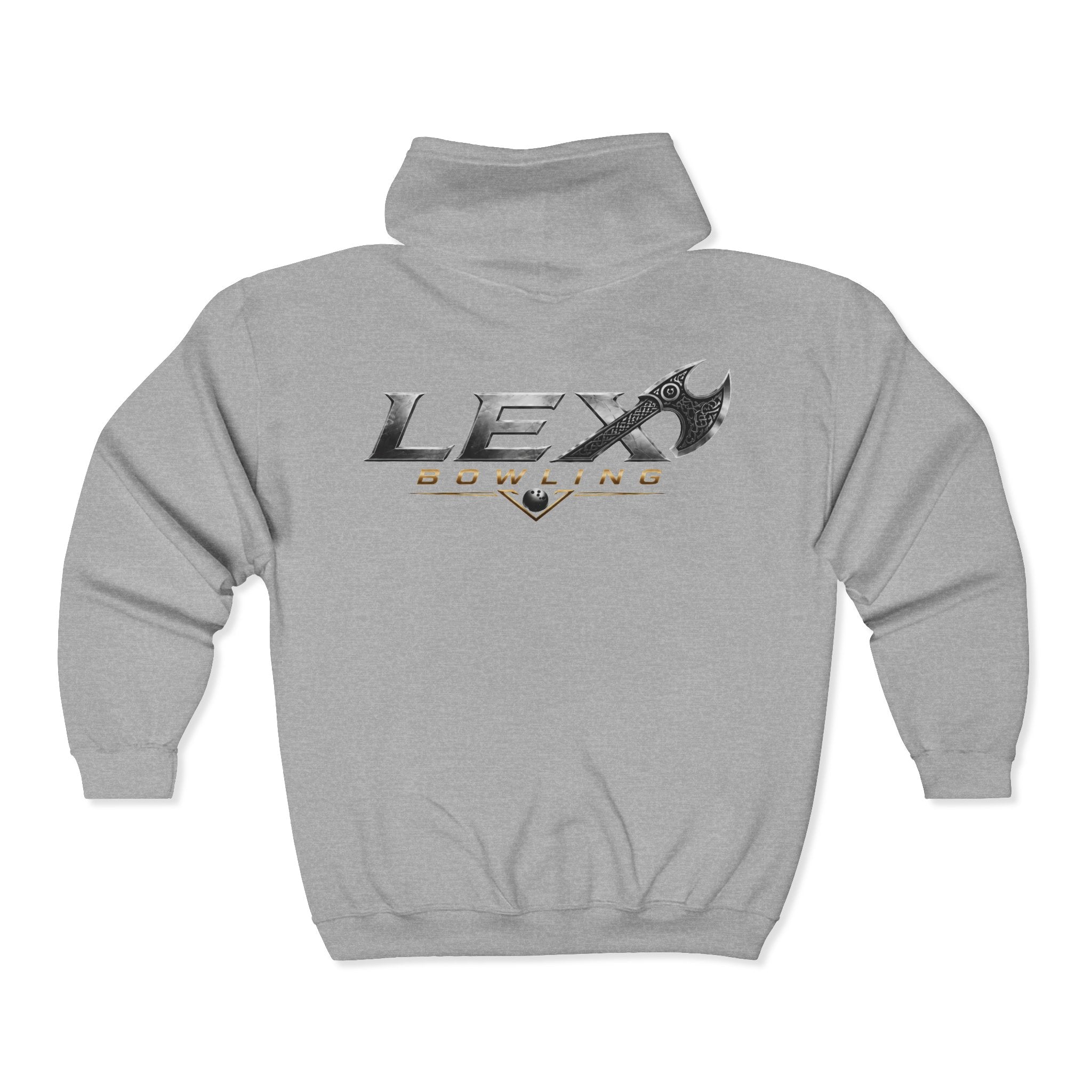 Lex Bowling Logo Zip Hoodie
