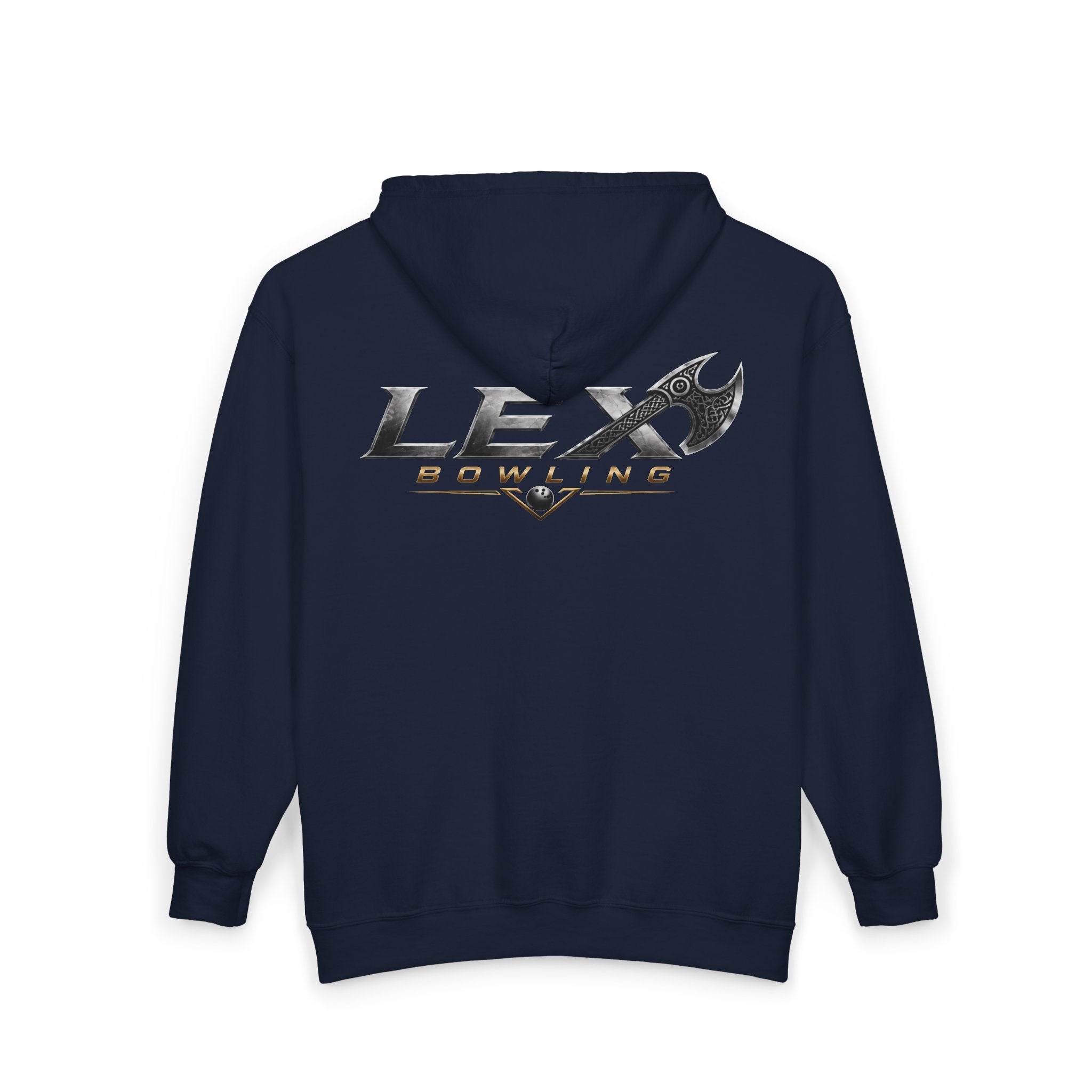 Lex Bowling Logo Zip Hoodie