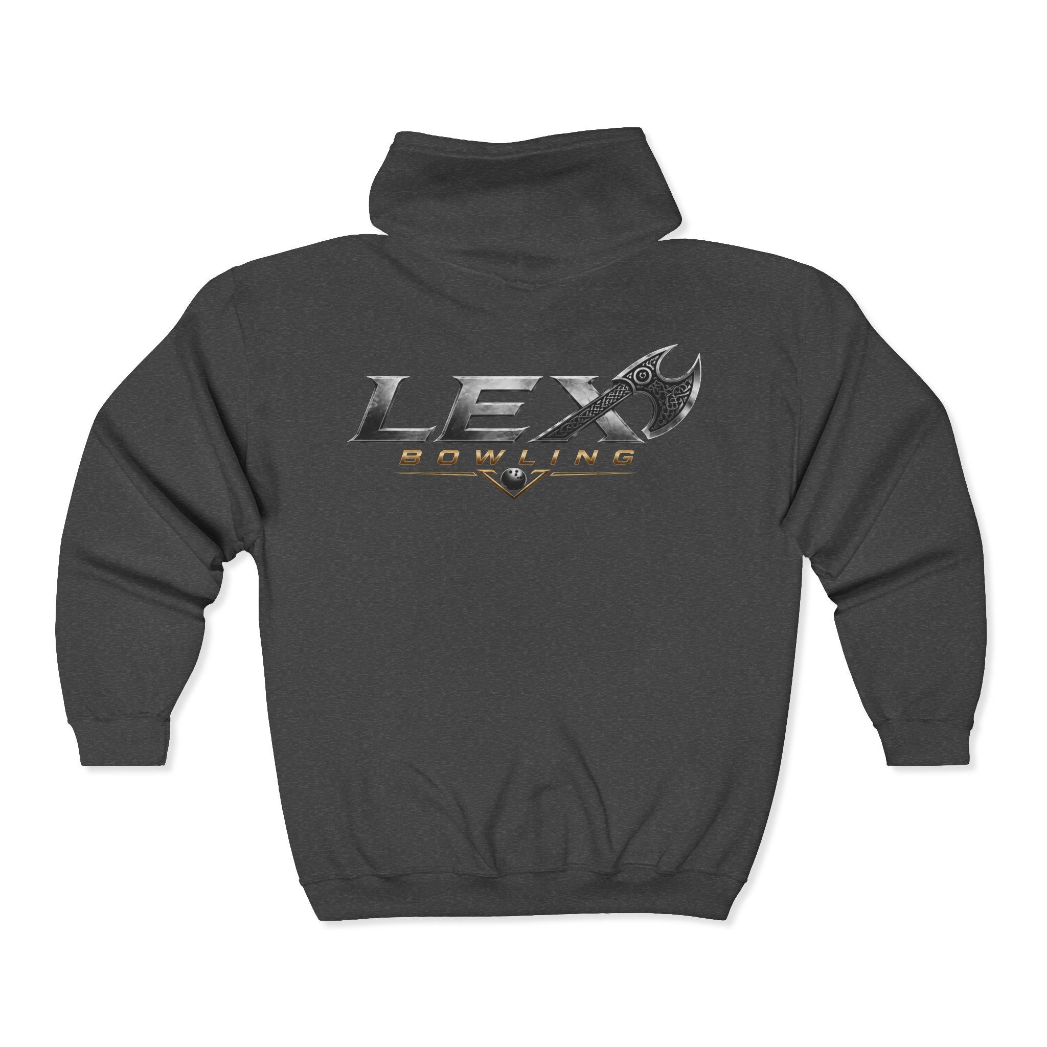 Lex Bowling Logo Zip Hoodie